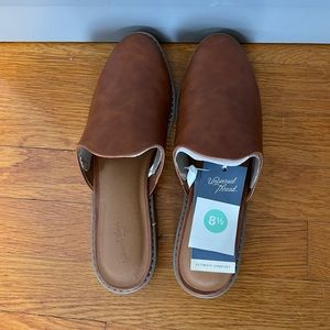 Brown Mule Slides